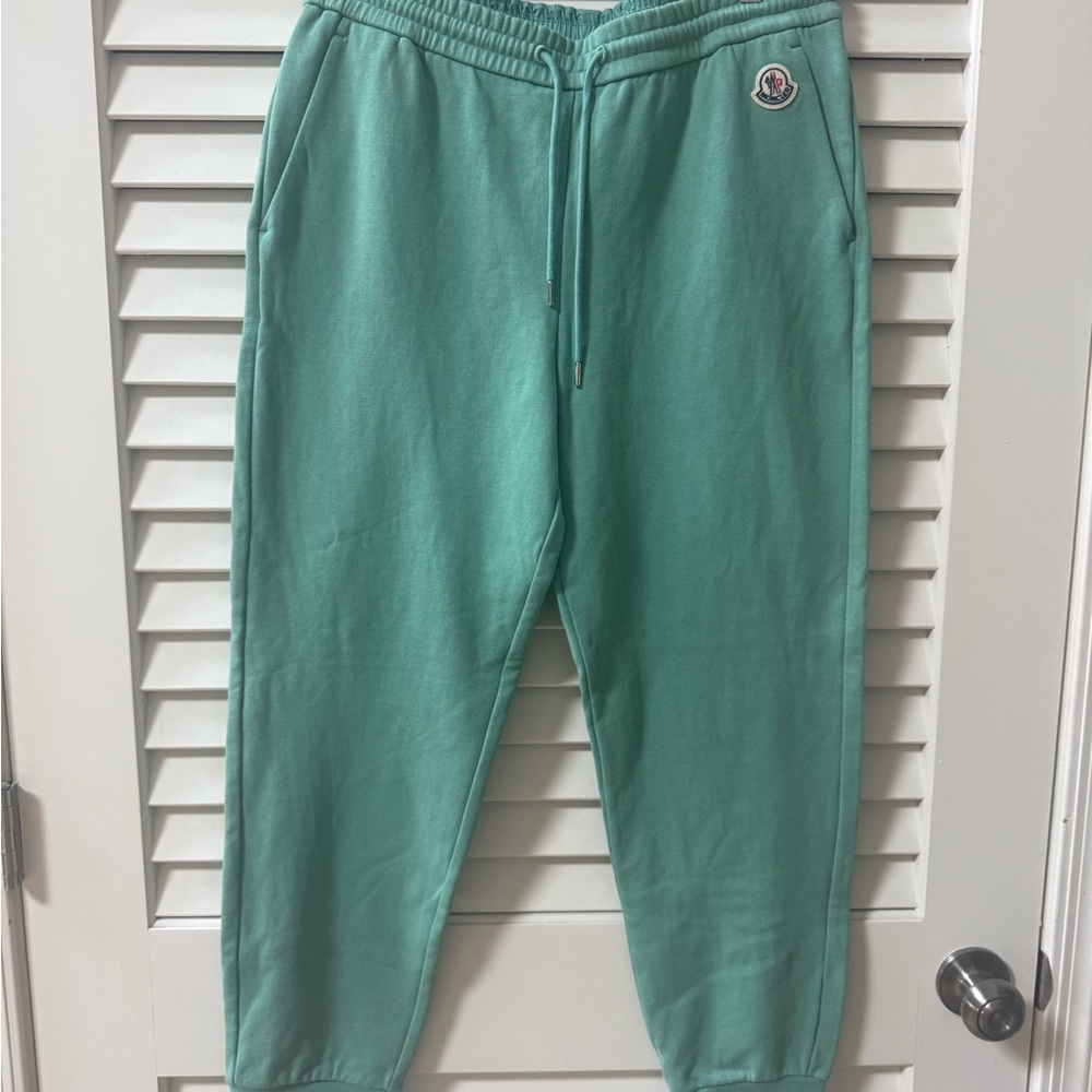 Moncler Mint Green Sweat Pants